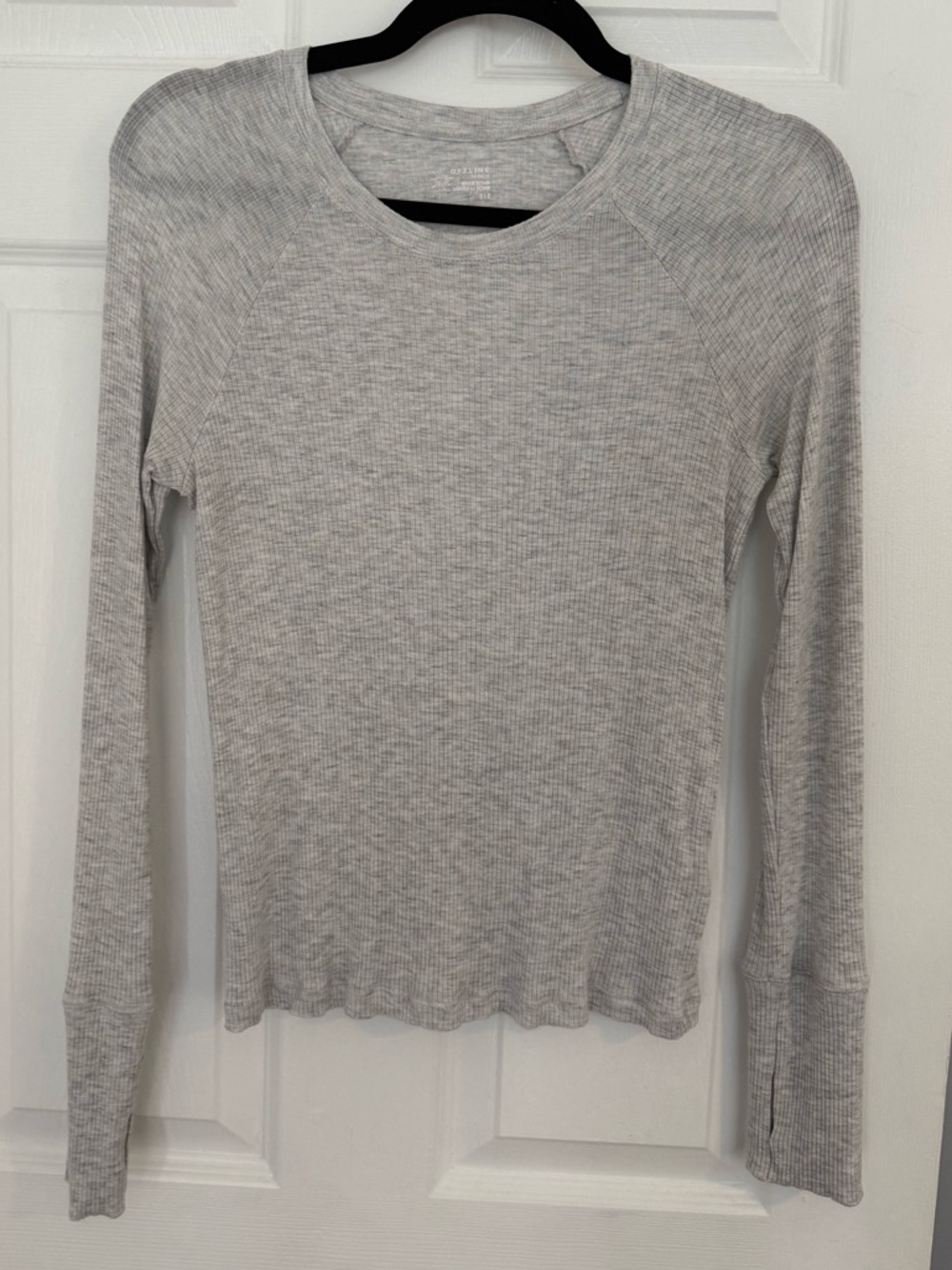 OFFLINE By Aerie Thumbs Up Fitted Ribbed T-Shirt